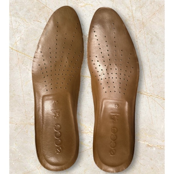 Ecco Kenton Derby Tie Black Leather Oxfords Dress Shoes Mens 11 - Picture 8 of 10